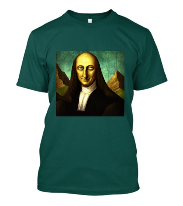 Sphinx Mona Lisa Hybrid Mysterious Smile T-Shirt