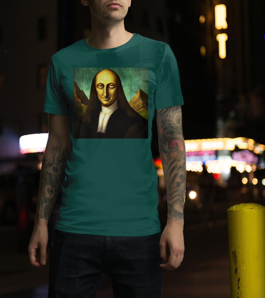 Sphinx Mona Lisa Hybrid Mysterious Smile T-Shirt