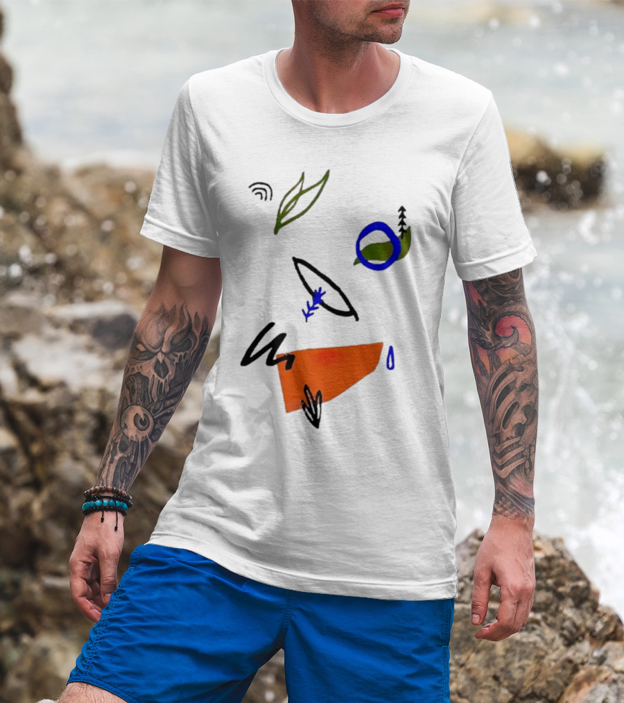 Goth Babe Abstract Aesthetic T-Shirt