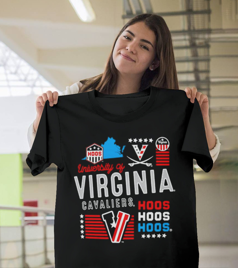 University of Virginia Cavaliers Hoos Sports Team T-Shirt