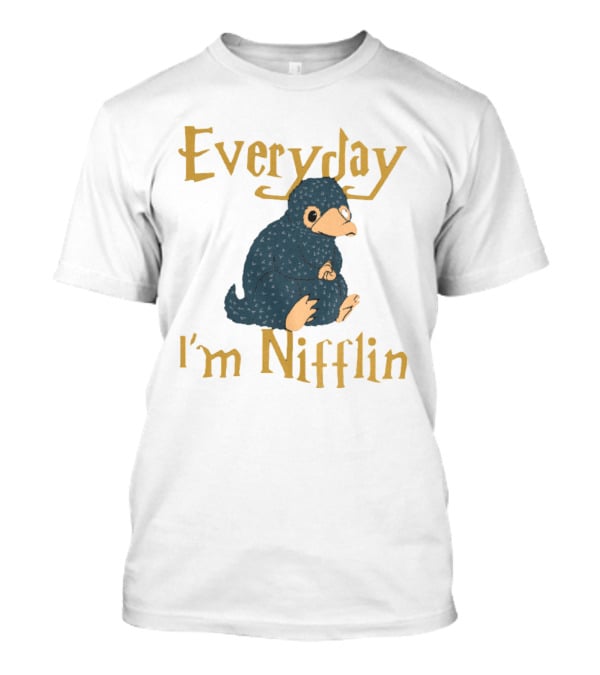 Everyday I'm Nifflin Fantastic Beasts Niffler Inspired T-Shirt