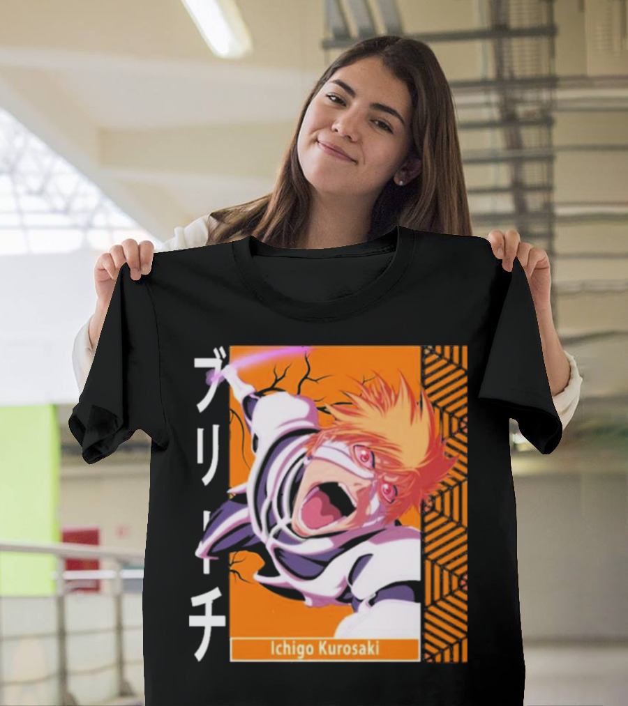 Bleach Ichigo Kurosaki Anime Manga Character T-Shirt