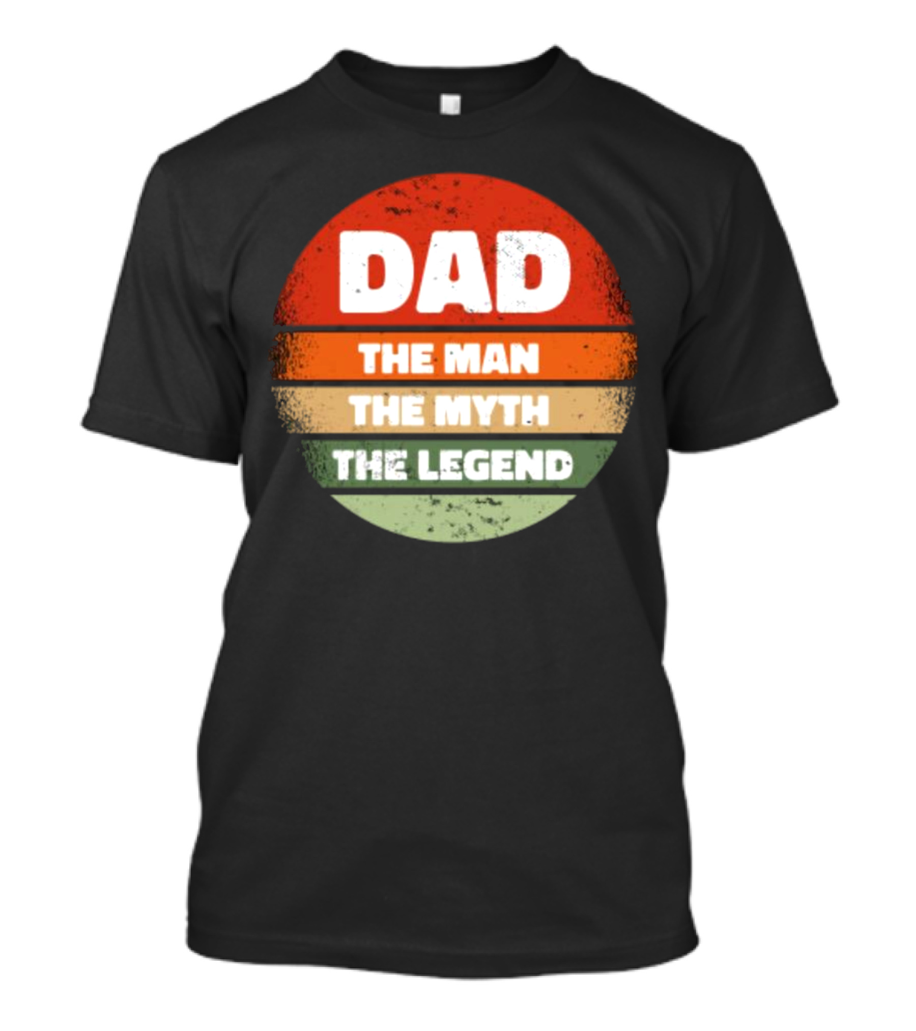 Dad The Man The Myth The Legend Vintage Father's Day T-Shirt