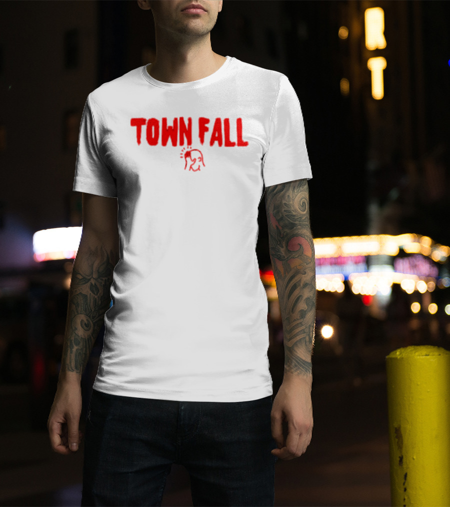TOWN FALL TownFall Sketch Face T-Shirt