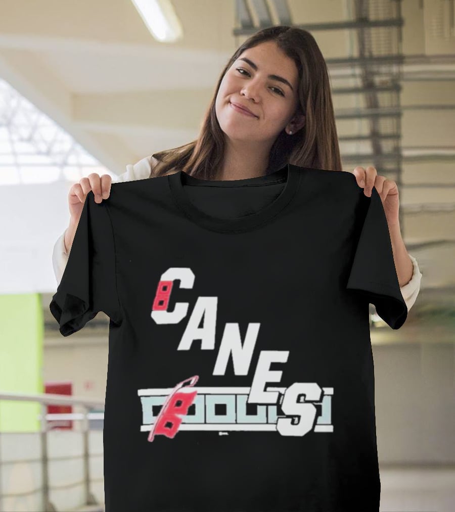 CANES Hurricanes Ice Hockey Sports Team T-Shirt