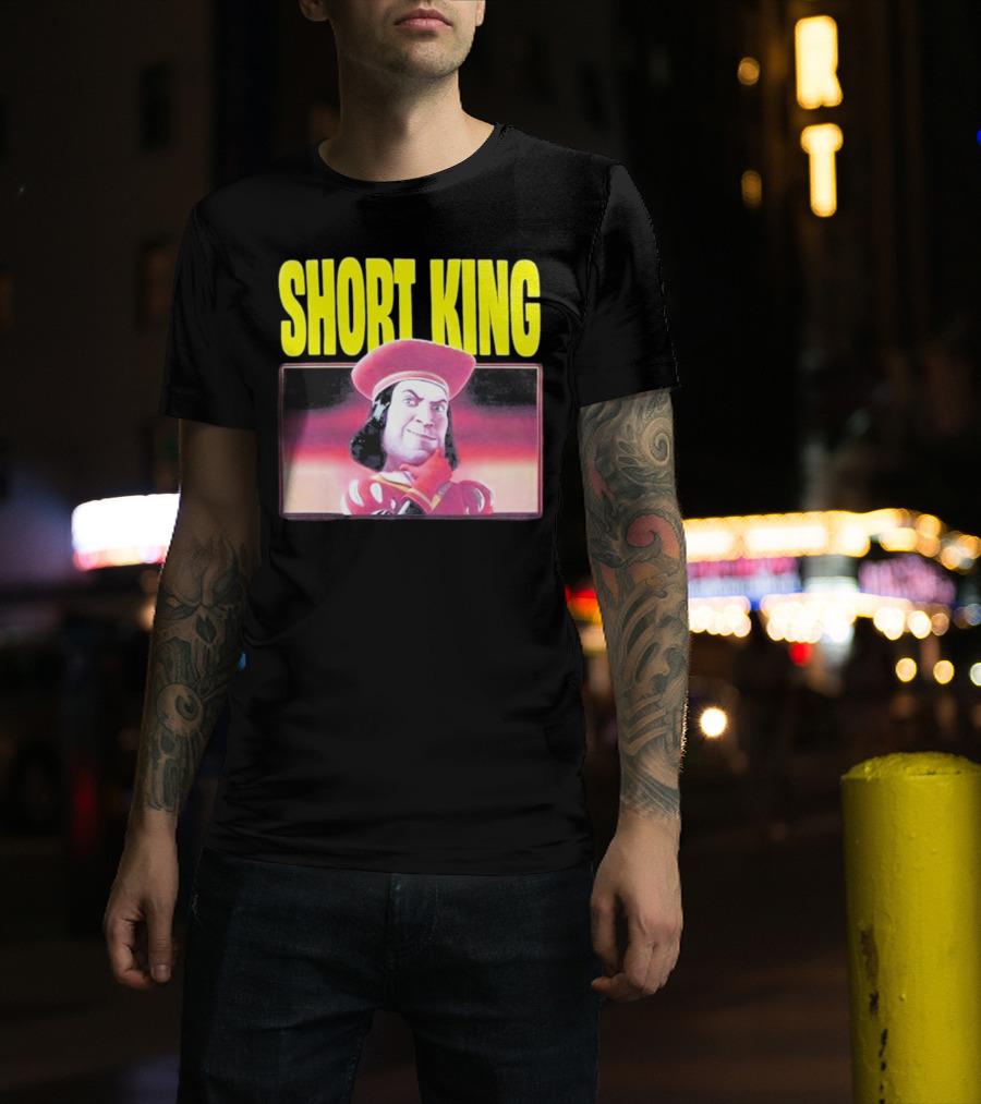 Short King Lord Farquaad Shrek T-Shirt