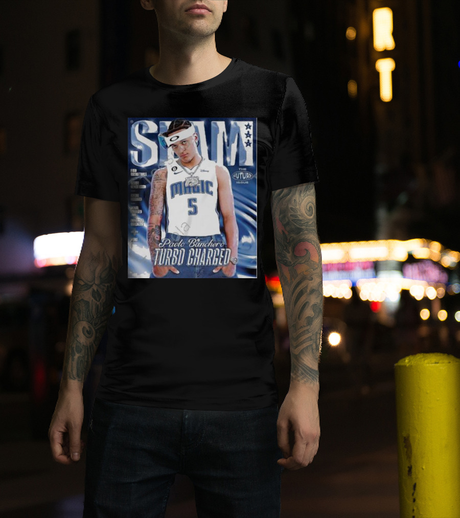 Slam Paolo Banchero Magic Turbo Charged The Future Issue T-Shirt