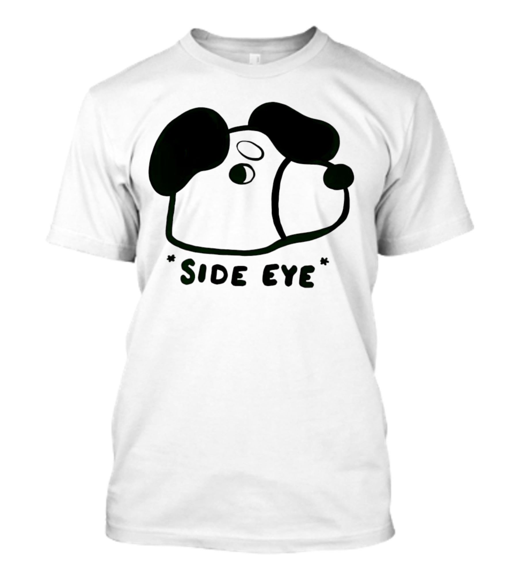 Chocolett Dog With Side Eye Expression T-Shirt
