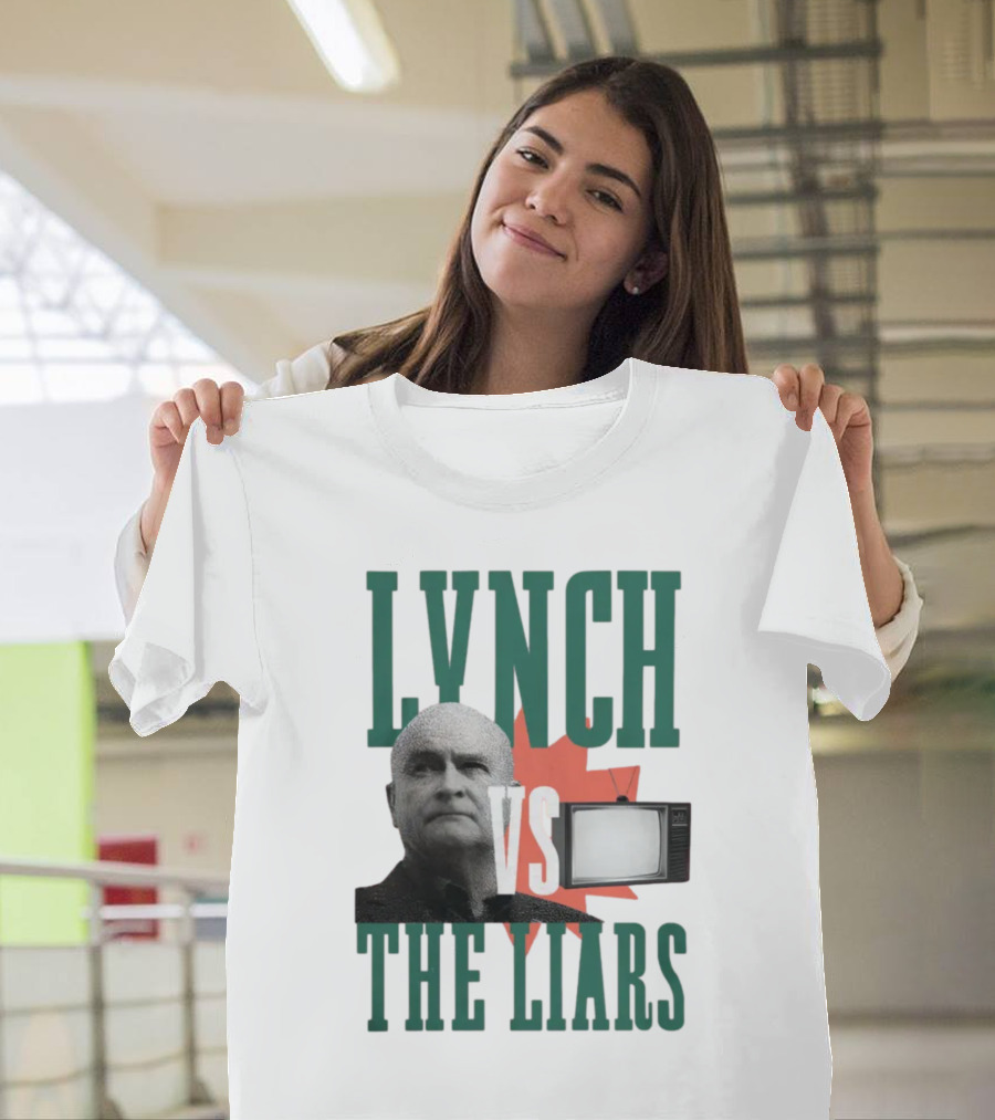 Tribunemag Merch Lynch Vs The Liars TV Showdown T-Shirt
