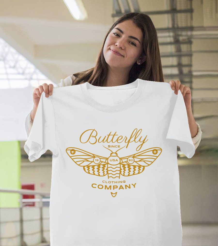 Butterfly Clothing Company USA Since 1992 T-Shirt