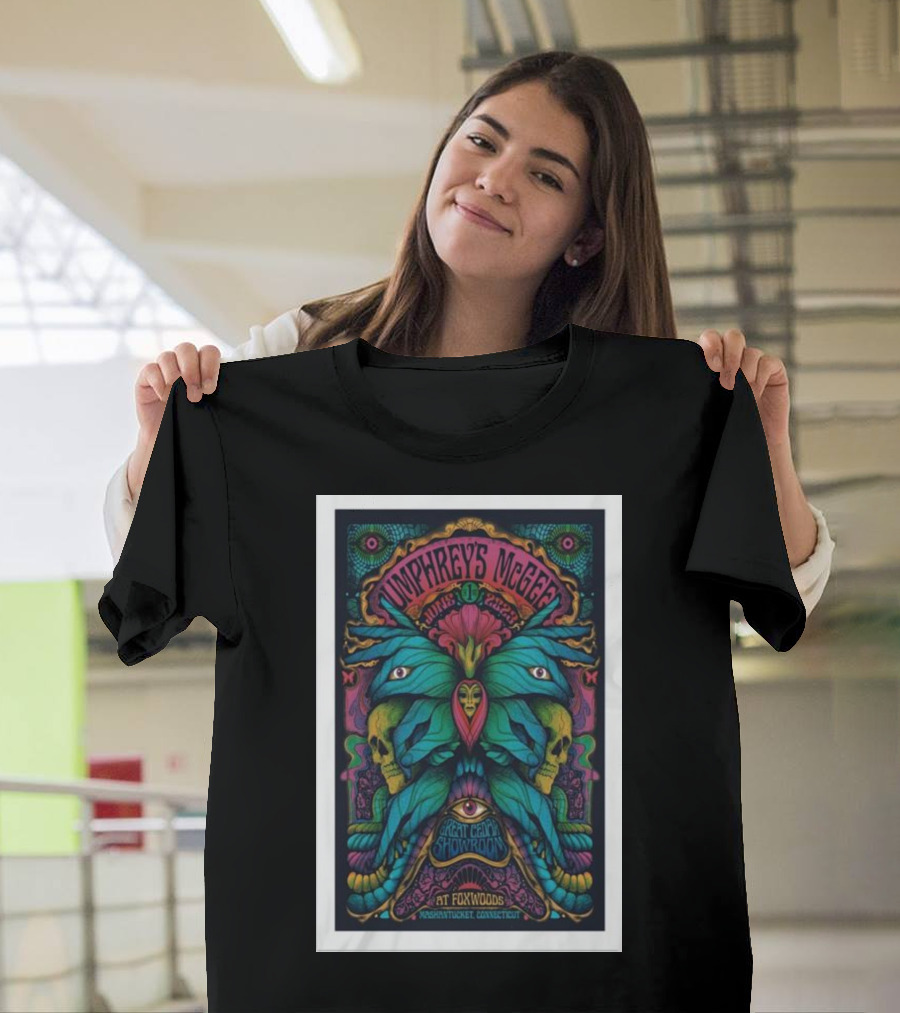 Umphrey’s McGee June 30 Hangar Earth Showroom at Foxwoods Mashantucket Connecticut T-Shirt