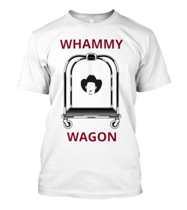 Whammy Wagon Luggage Cart Cowboy Hat T-Shirt