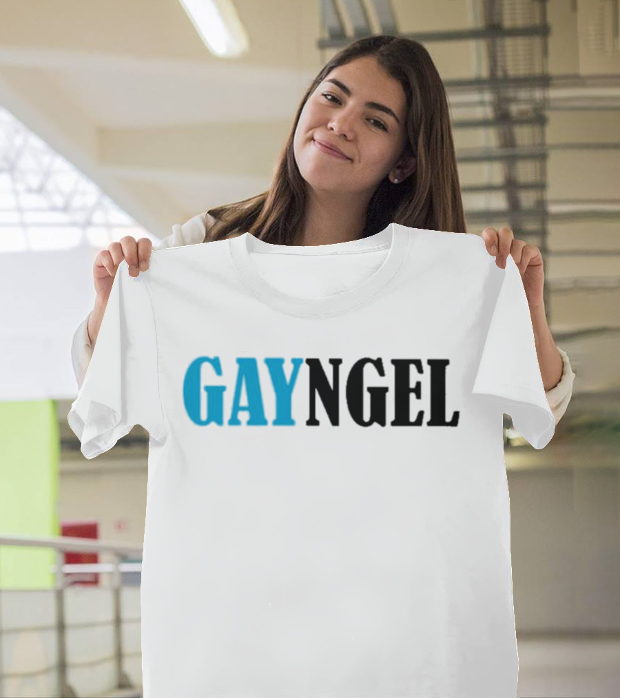 GAYNGEL Rainbow-Inspired Empowerment Fashion T-Shirt