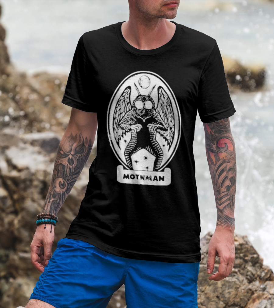 Emery Mothman Celestial Frame T-Shirt