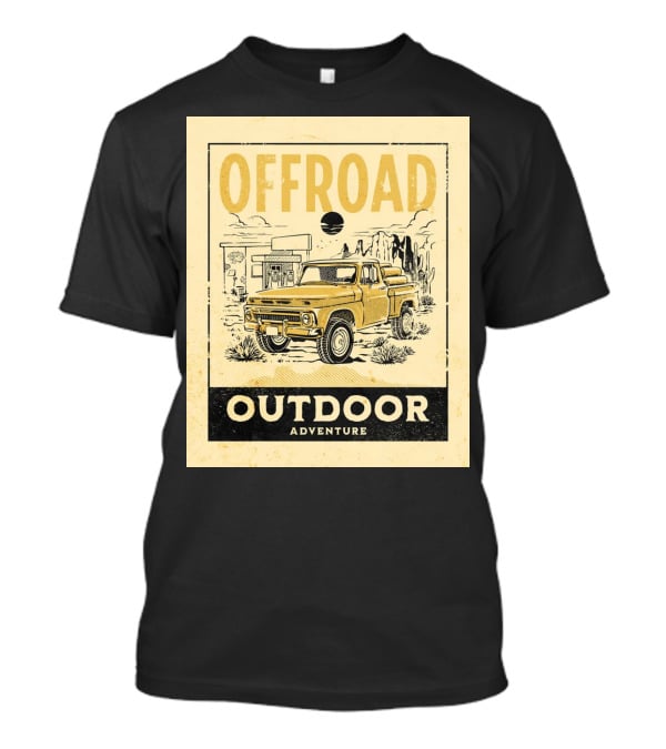 Offroad Outdoor Adventure Pickup Truck T-Shirt