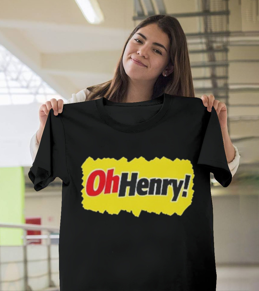 Oh Henry Candy Bar Yellow Wrapper T-Shirt