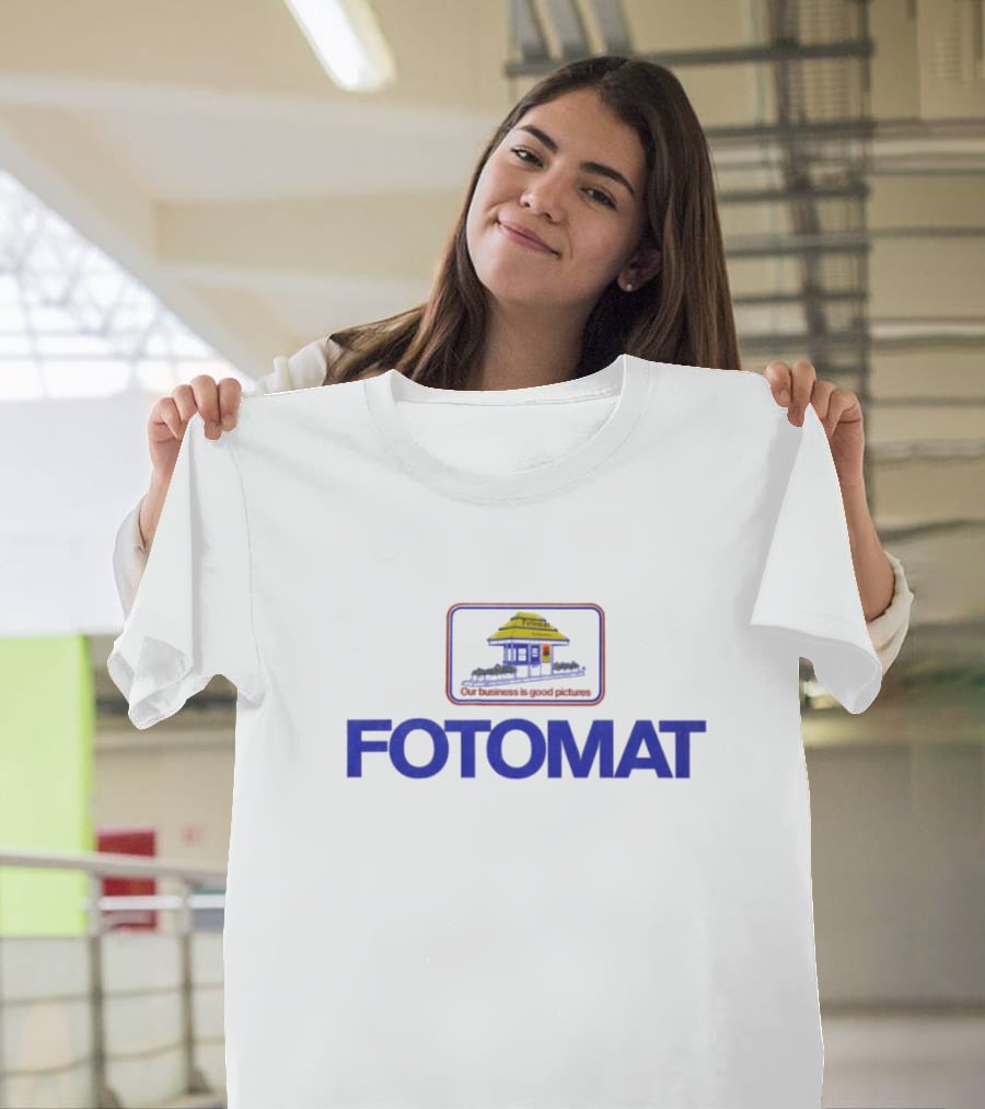 Fotomat Our Business Is Good Pictures Retro 70s 80s T-Shirt