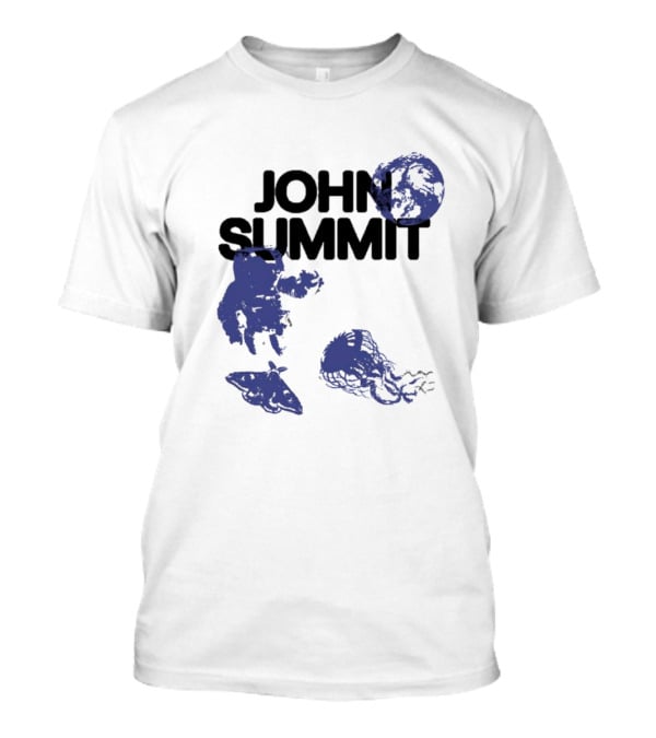 JOHN SUMMIT Astronaut Jellyfish Moon Blue Exploration T-Shirt