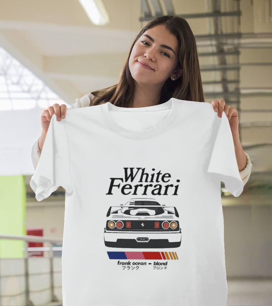 White Ferrari Frank Ocean Blond T-Shirt