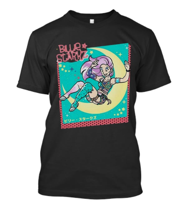 Billie Starkz All Elite Wrestling Moon Jump T-Shirt