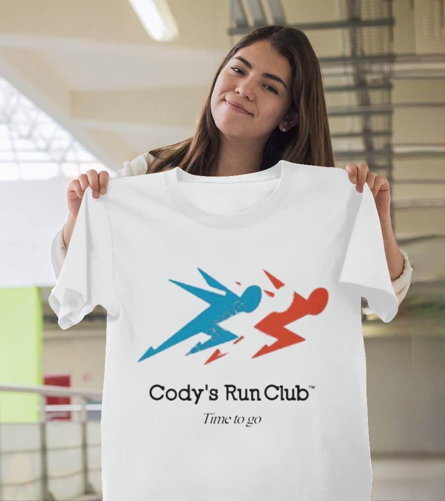 Cody Ko Cody’s Run Club Time To Go Motion T-Shirt