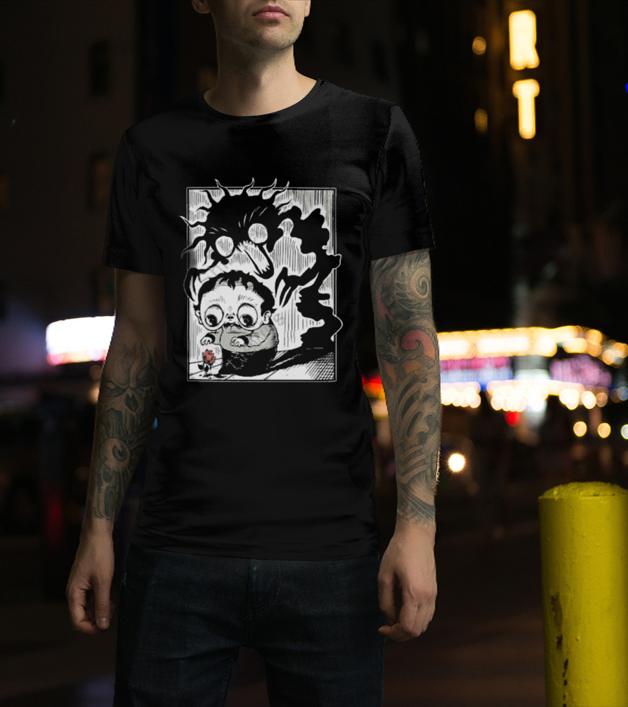 Meatcanyon Melvin Rose Creepy Shadow Figure T-Shirt