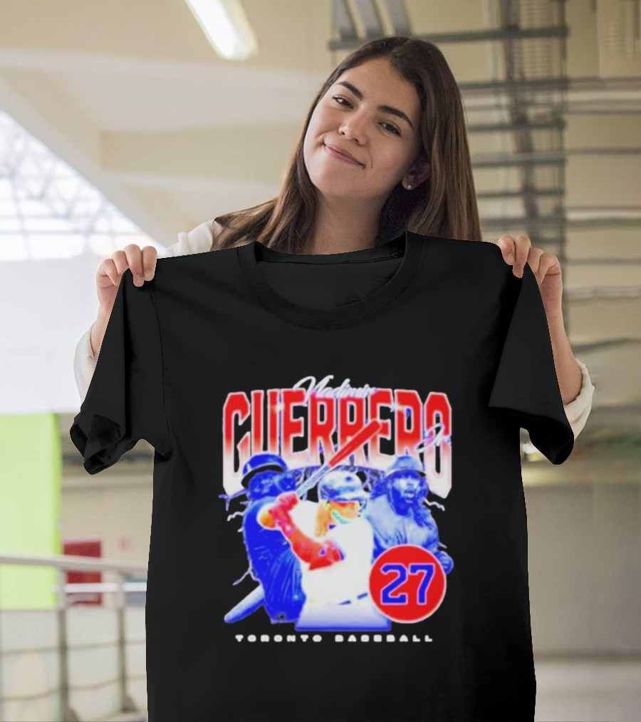 Toronto Baseball Vladimir Guerrero Jr Guerrero 27 T-Shirt