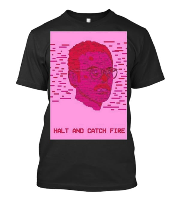 Halt And Catch Fire Retro Pixel T-Shirt