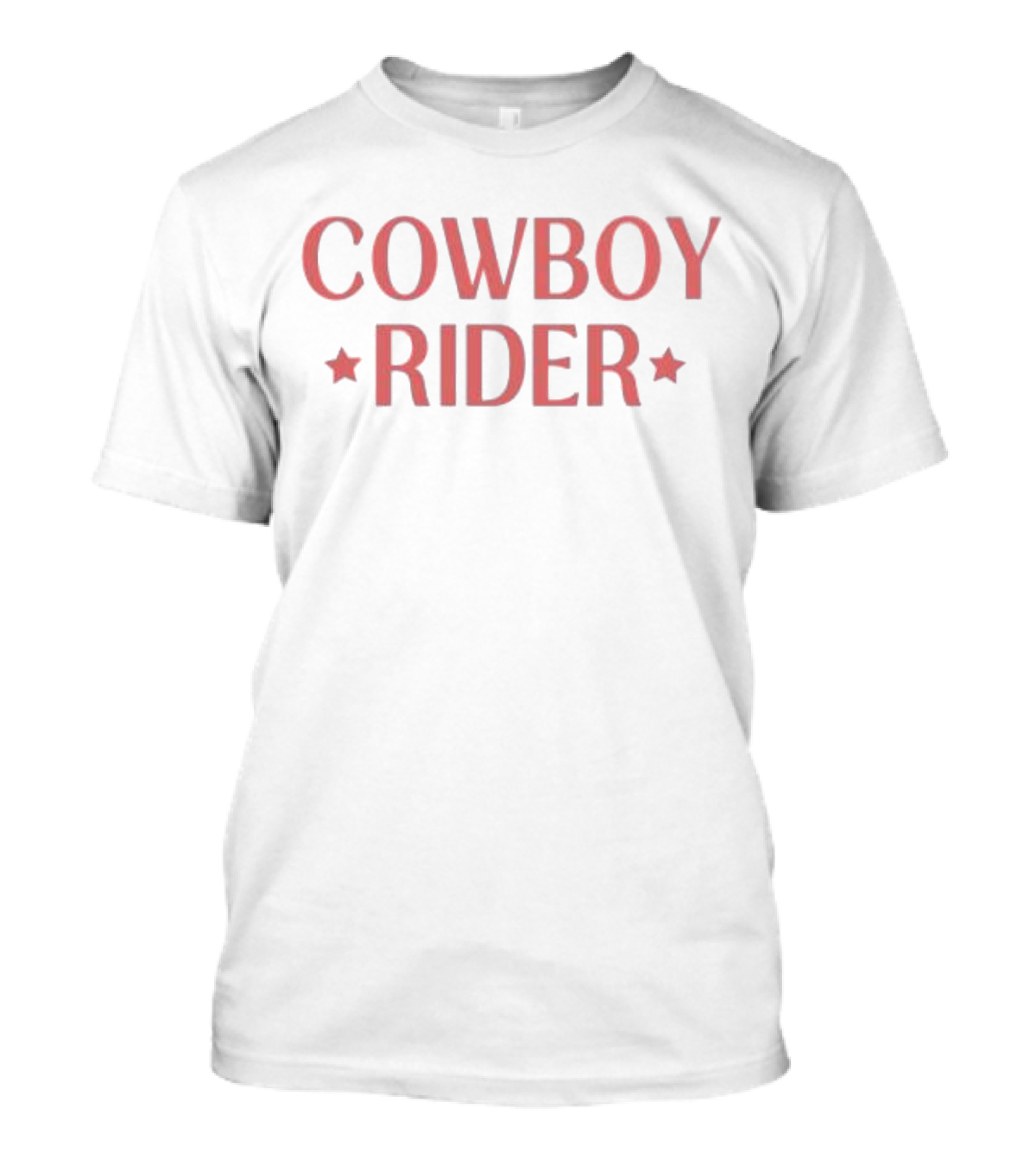 Cowboy Rider Star Cropped T-Shirt