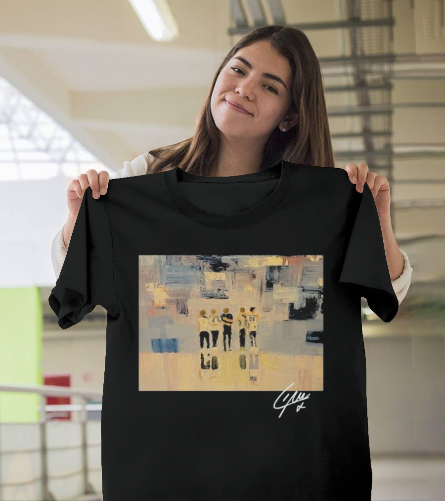 Liam Payne x Choose Love Abstract Band Painting with Signature T-Shirt