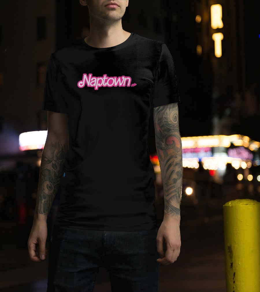 Naptown Barbie In Bold Pink T-Shirt