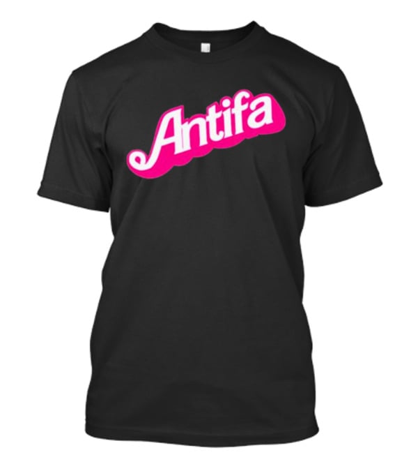 Walter Masterson Barbie Antifa Pink T-Shirt
