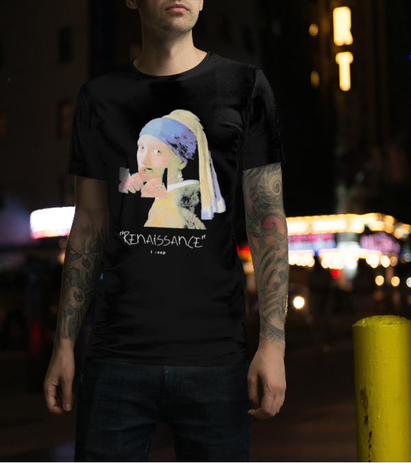 Renaissance Girl With A Pearl Earring Eleven Paris Men's T-Shirt