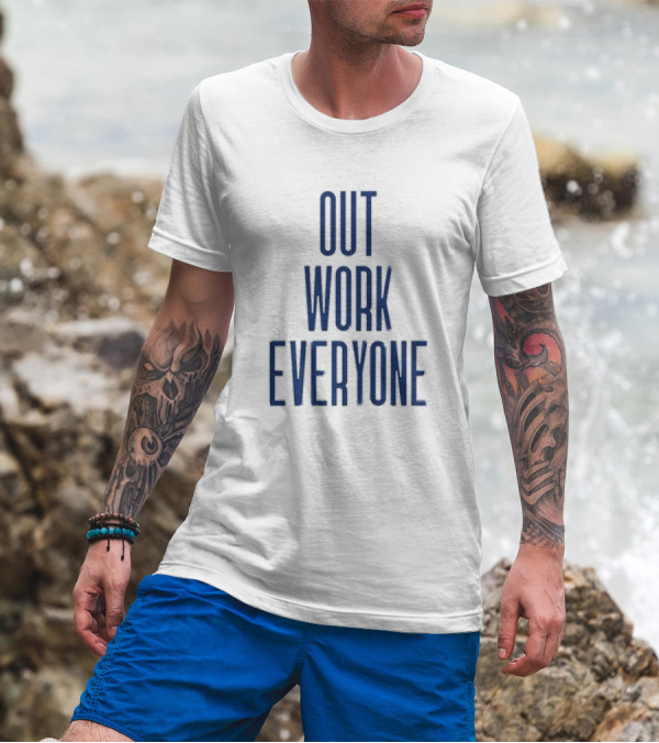 Out Work Everyone Dominic Lolesio Arizona Wildcats T-Shirt