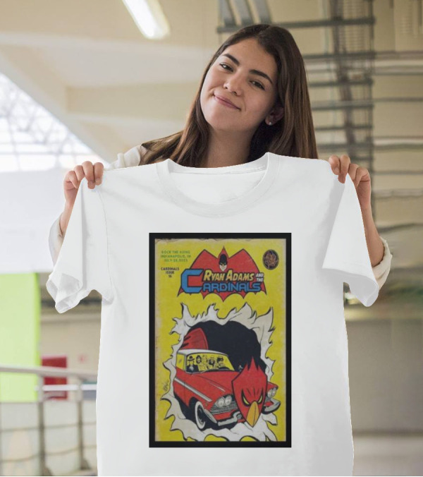 Rock The Ruins Indianapolis July 28 Ryan Adams And The Cardinals Issue 16 Comic T-Shirt