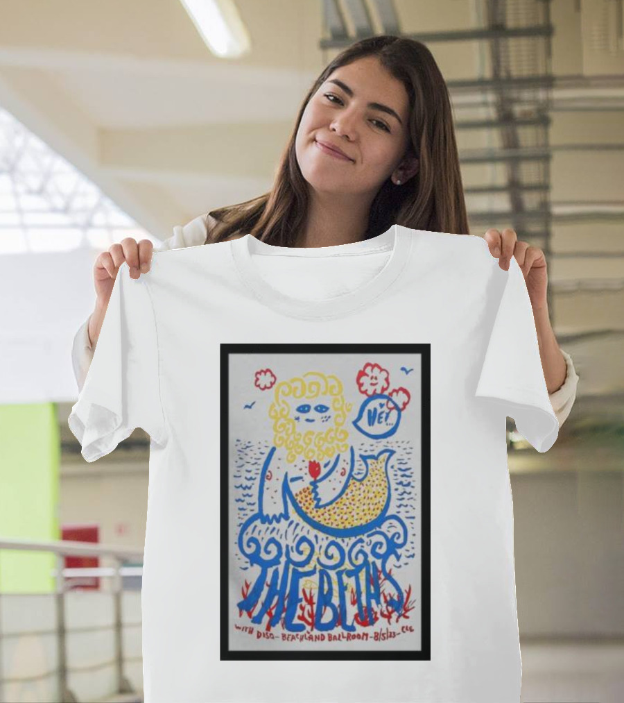The Beths Wet Mermaid August 5 Beachland Ballroom Cleveland T-Shirt