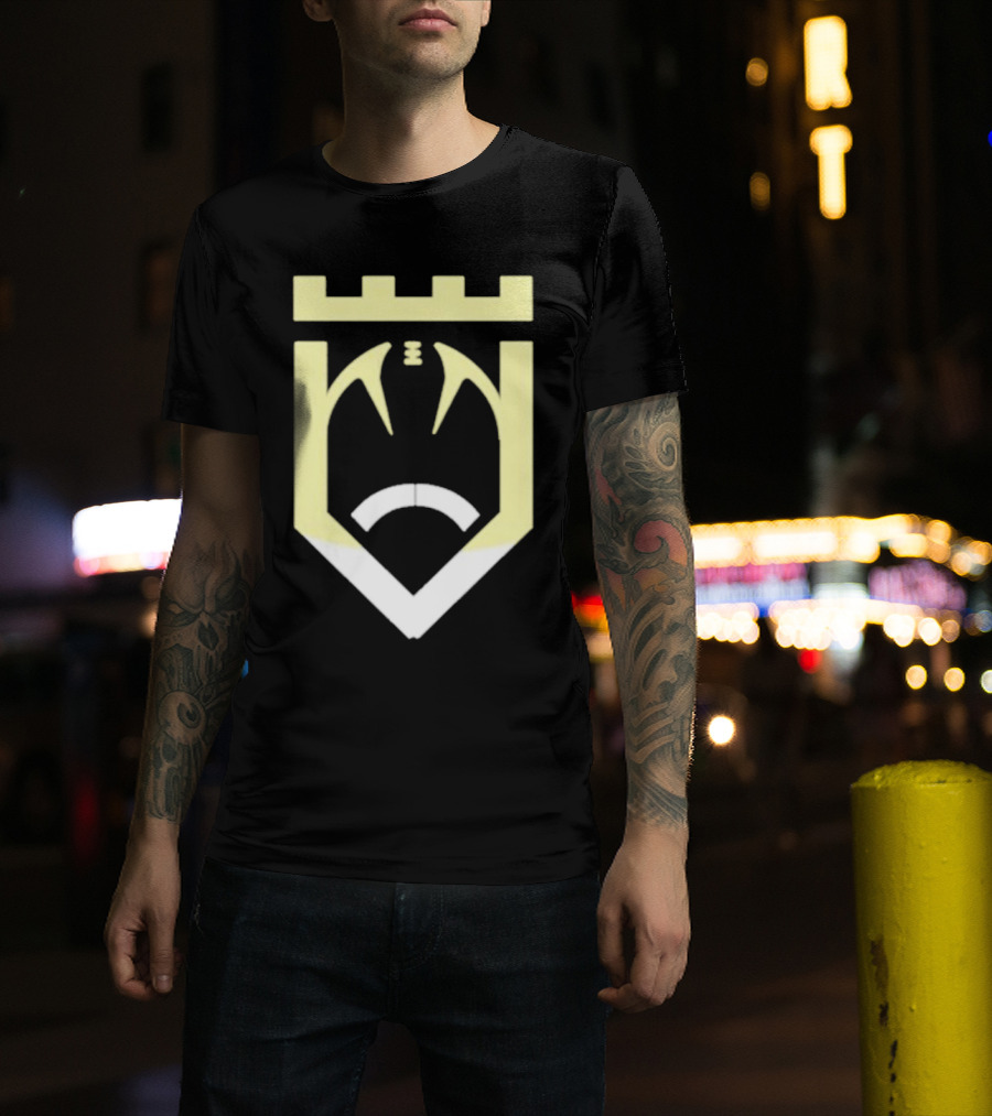 Cfo Sports Football Castle Emblem T-Shirt