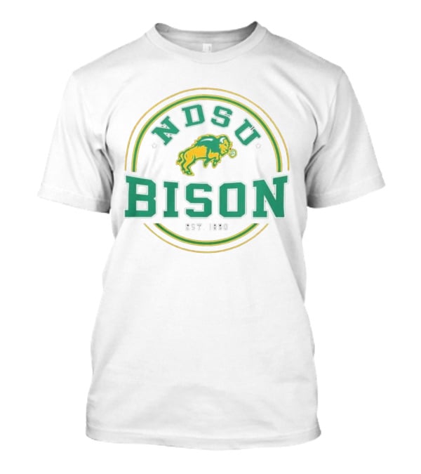 North Dakota State Bison NDSU Est. 1890 Henley By Colosseum T-Shirt