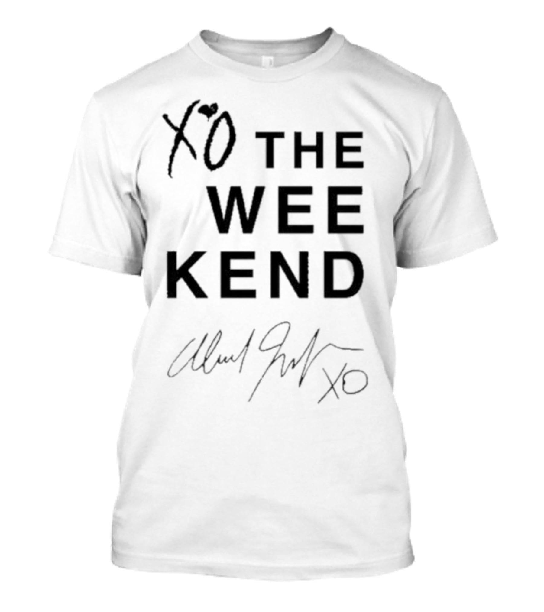 XO The Weeknd Signature Ailoviutl T-Shirt