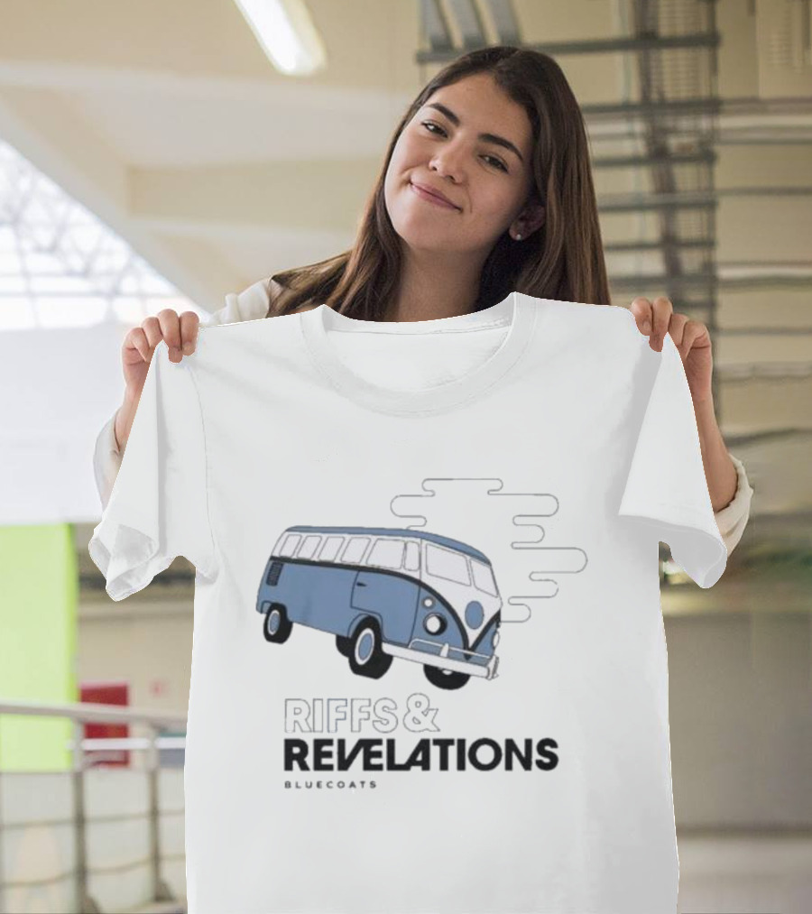 Riffs and Revelations Bluecoats Bus T-Shirt