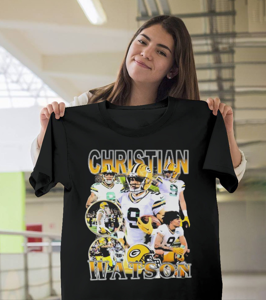 Christian Watson Green Bay Packers Football Player Highlights T-Shirt