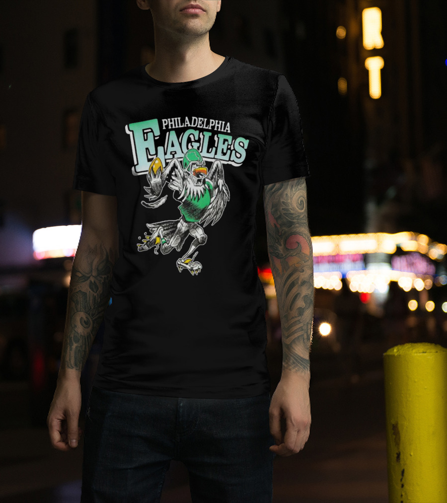 Philadelphia Eagles Vintage Mascot T-Shirt
