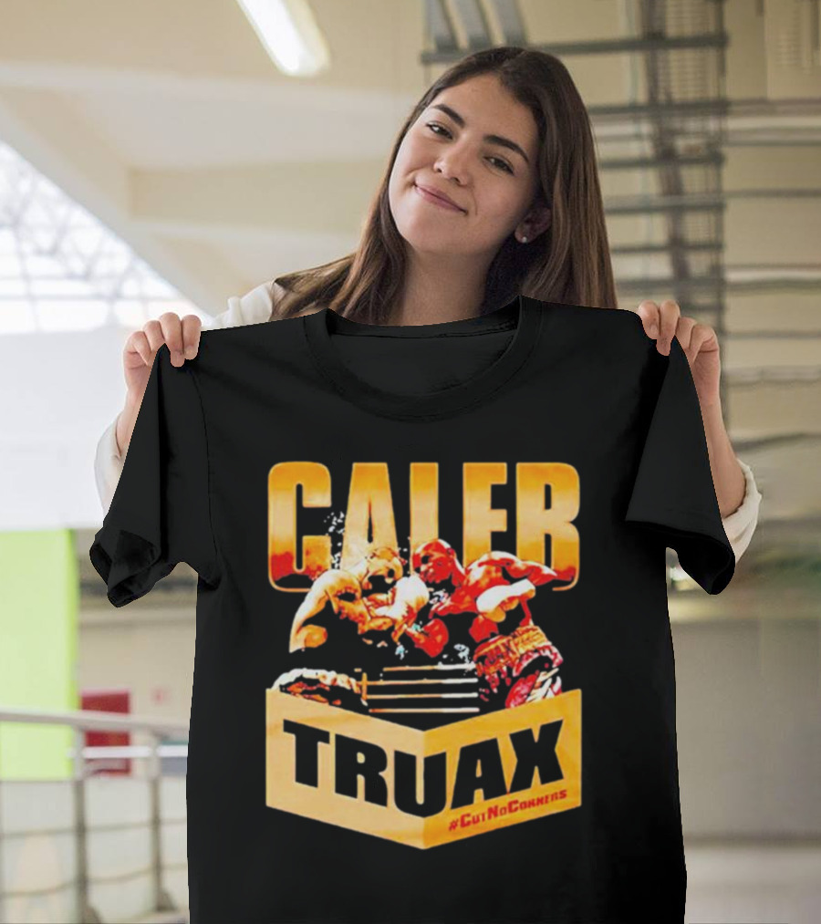 Caleb Truax Boxing Knockout #CutNoCorners T-Shirt