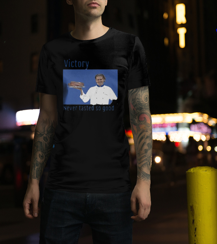 Victory Never Tasted So Good Chargers Justin Herbert Brisket T-Shirt
