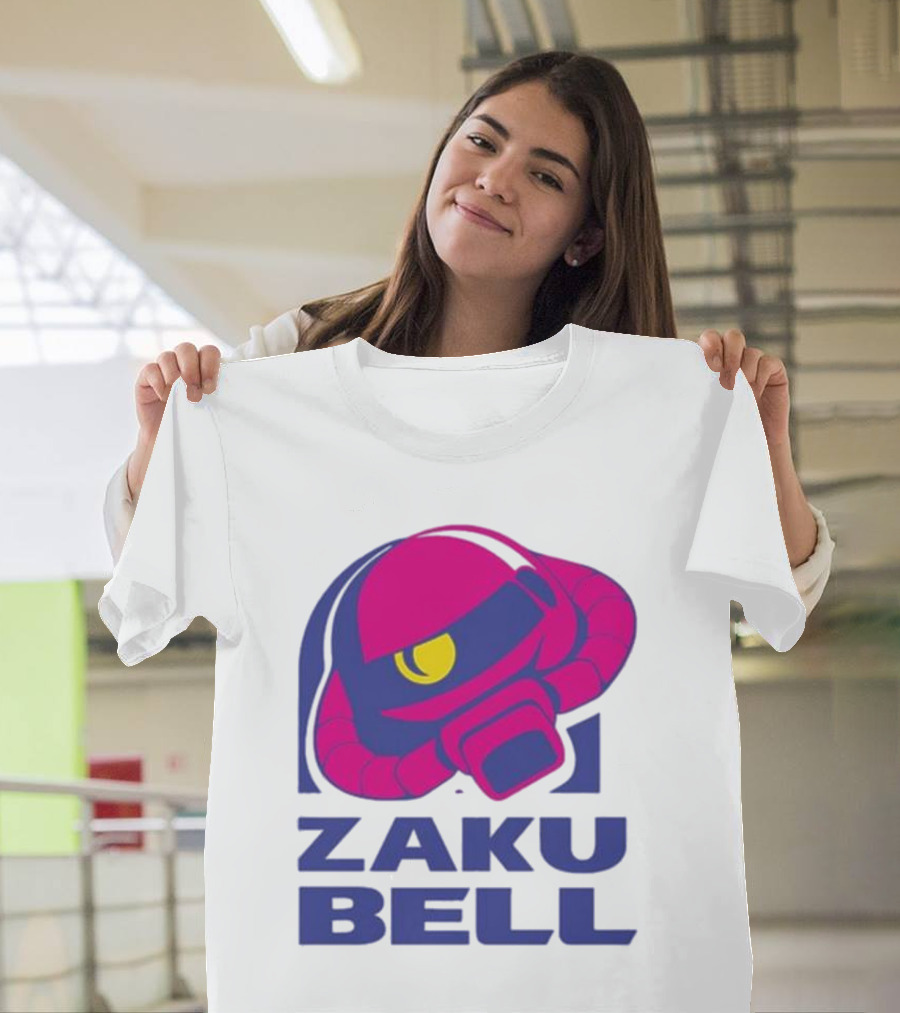 Dead Set Media Zaku Bell Mecha Fast Food Mashup T-Shirt