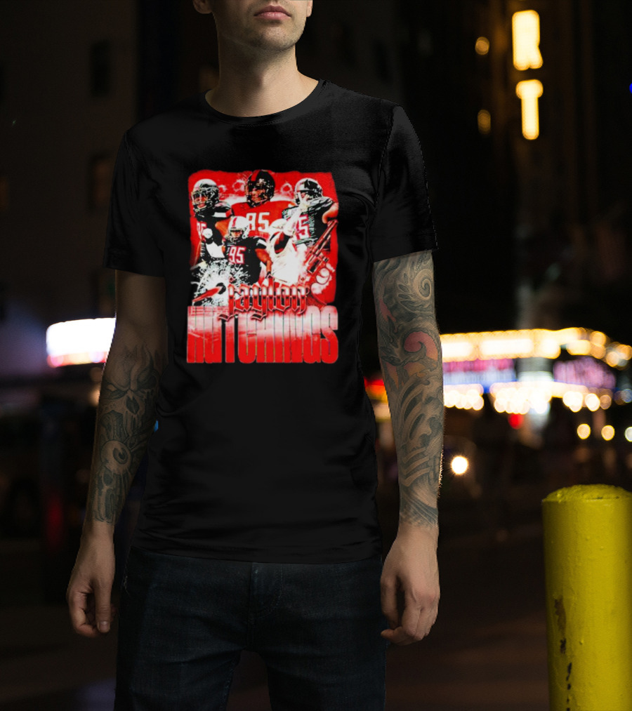 Jaylon Hutchings 95 Red Football Legends T-Shirt
