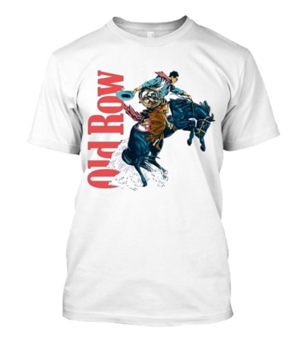 Old Row Cowboy Rodeo Rider Galloping 3.0 T-Shirt