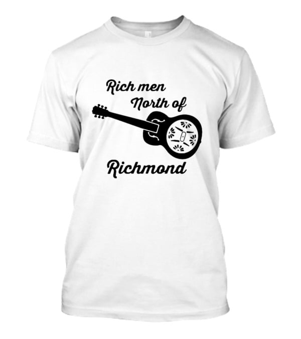 Rich Men North Of Richmond Guitar T-Shirt