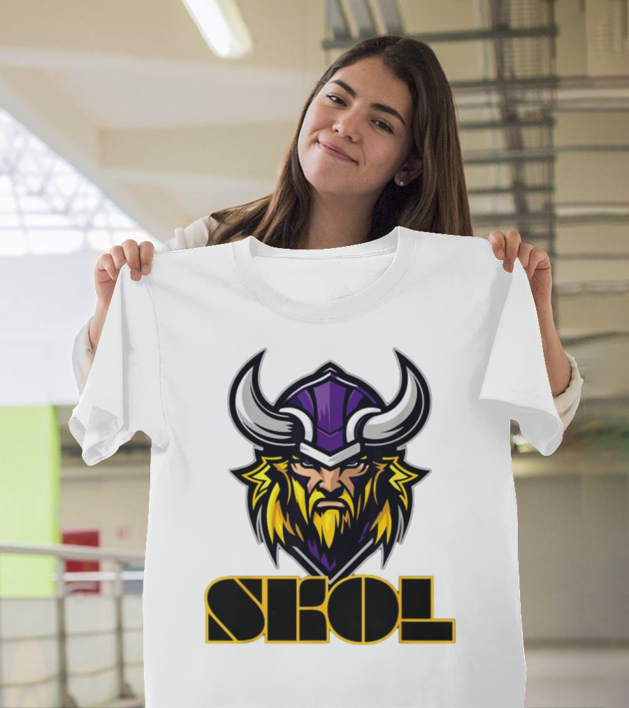 Minnesota Vikings Skol Scandinavian Pride Viking T-Shirt