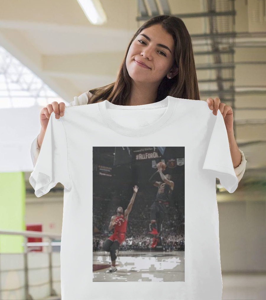 LeBron's Game Winner Over Toronto - All for One Basketball Moment T-Shirt